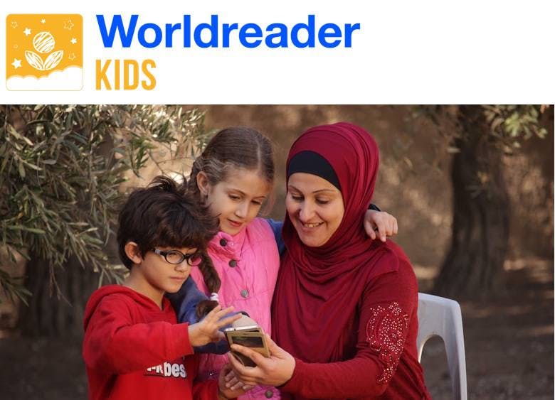 Children's books in English and Arabic (online) logo